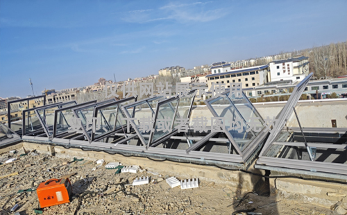 敦煌博物馆印台排烟天窗