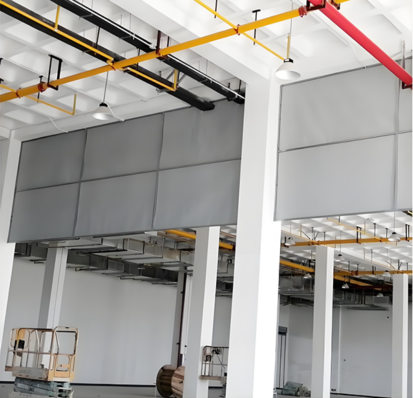 防火布印台挡烟垂壁