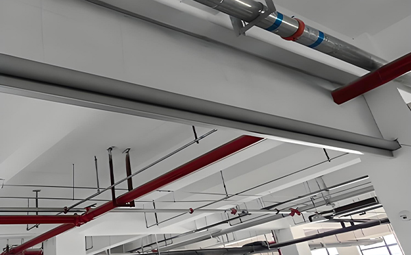 印台防火布挡烟垂壁