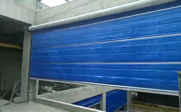 大型物流园区完成印台防火门整体安装工程