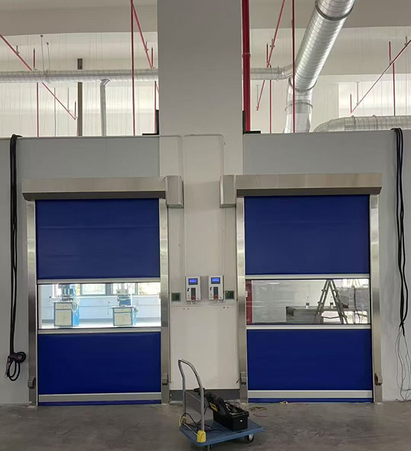 印台快速印台卷帘门助力食品加工车间环境升级