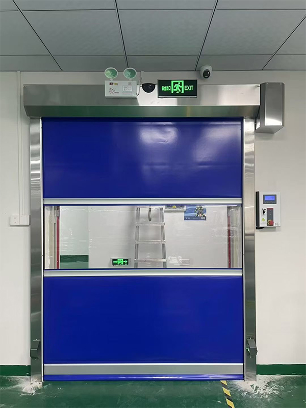 印台快速印台卷帘门在冷链物流仓储区的应用实践